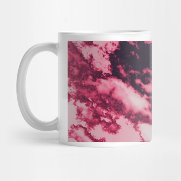 Pink marble clouds by chiaravisuals